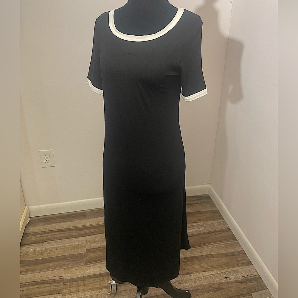 Acemi black and white dress